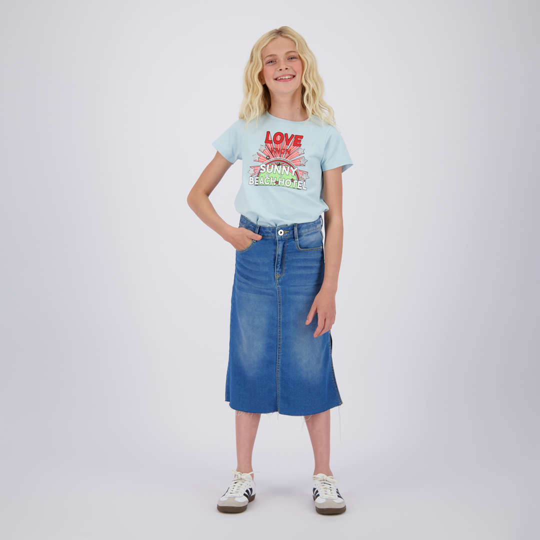 T - shirt Hariette Powder Blue Comfort