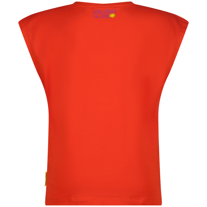 T - shirt Holisa Breeze red Sleeveless