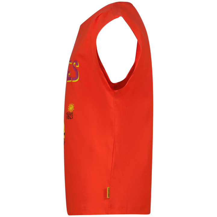 T - shirt Holisa Breeze red Sleeveless