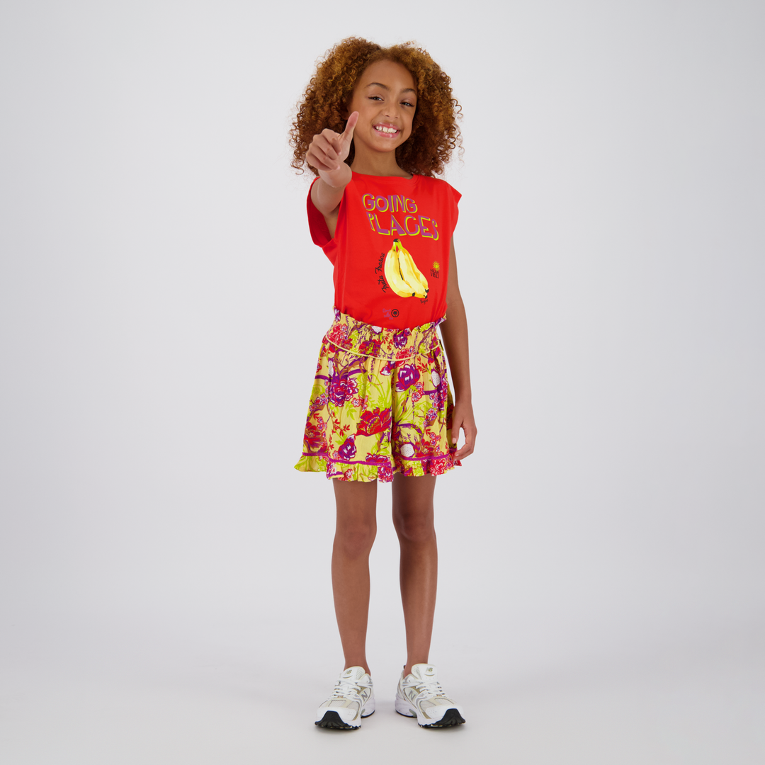 T - shirt Holisa Breeze red Sleeveless