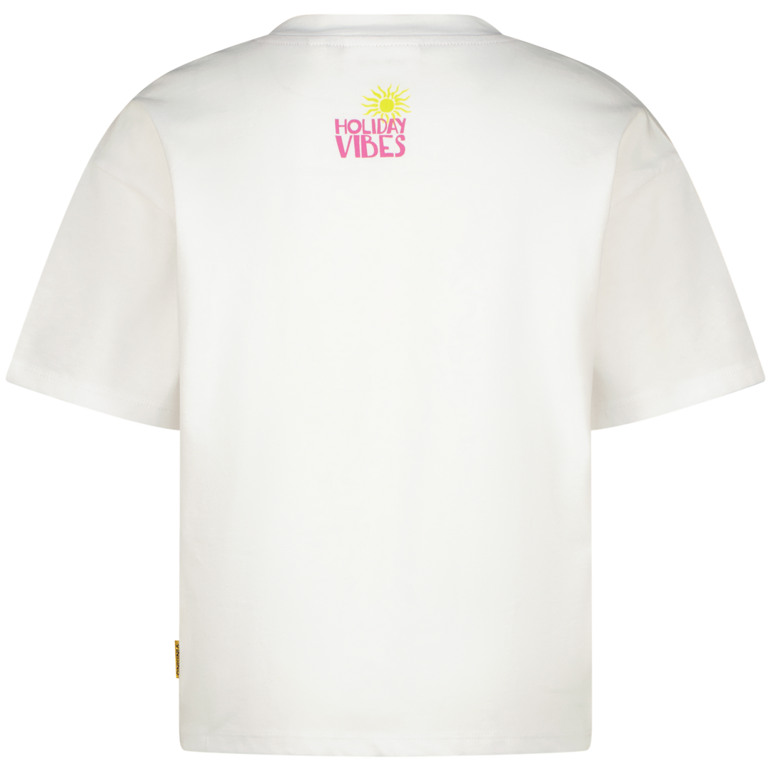 T - shirt Hanrieke Real White Boxy