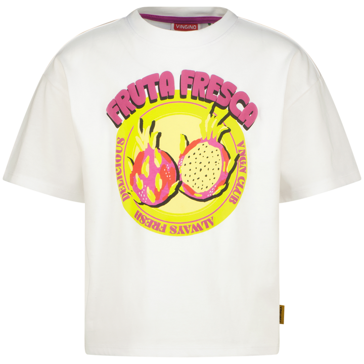 T - shirt Hanrieke Real White Boxy