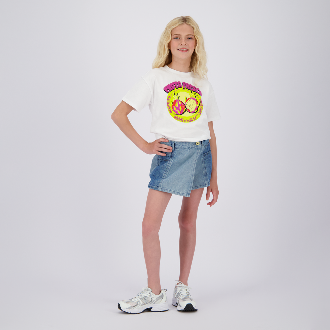 T - shirt Hanrieke Real White Boxy