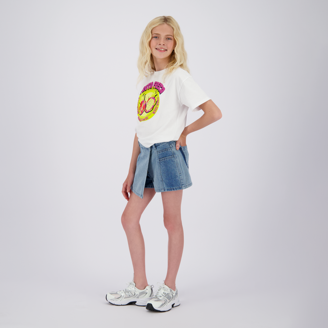 T - shirt Hanrieke Real White Boxy