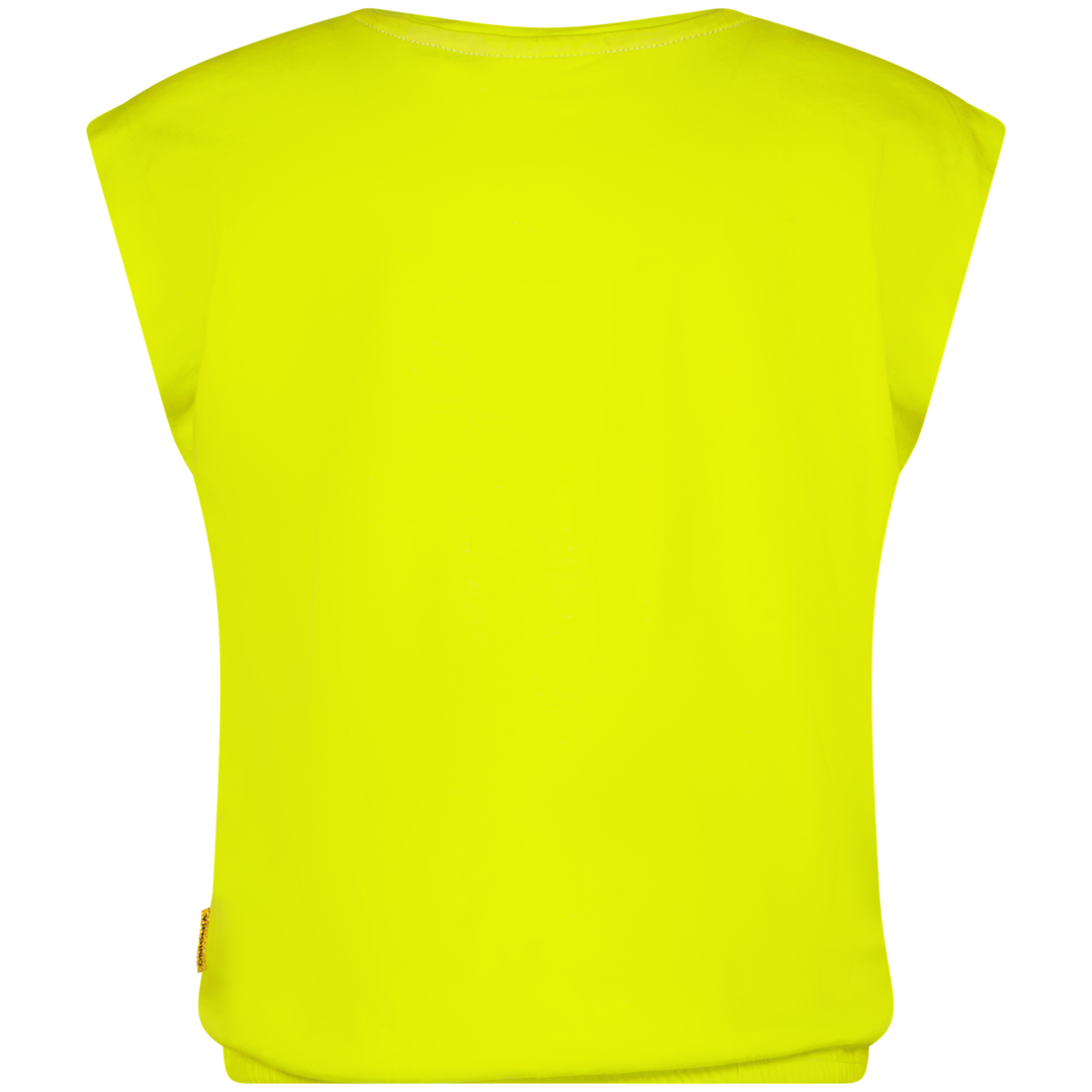 T - shirt Hennely Fresh lime Sleeveless