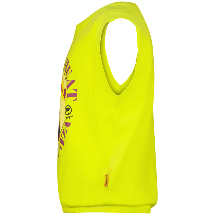 T - shirt Hennely Fresh lime Sleeveless