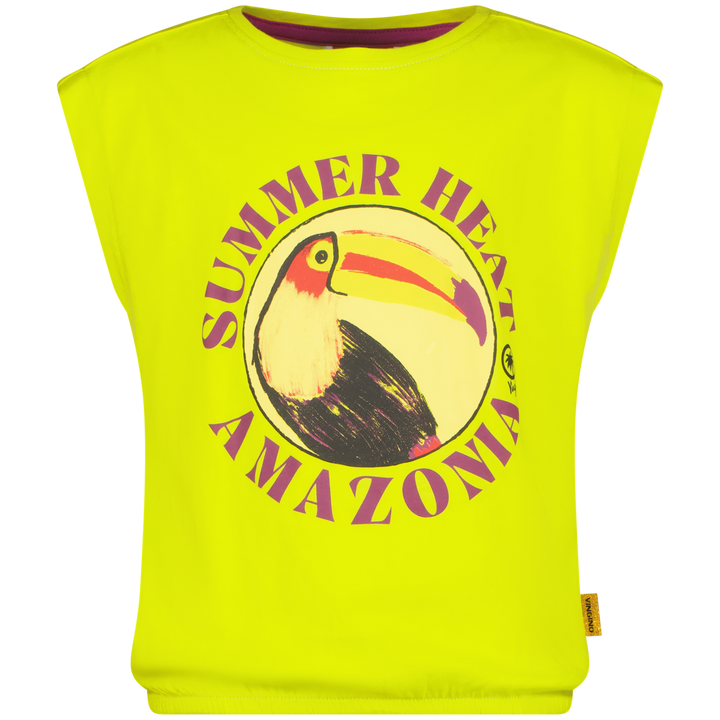 T - shirt Hennely Fresh lime Sleeveless