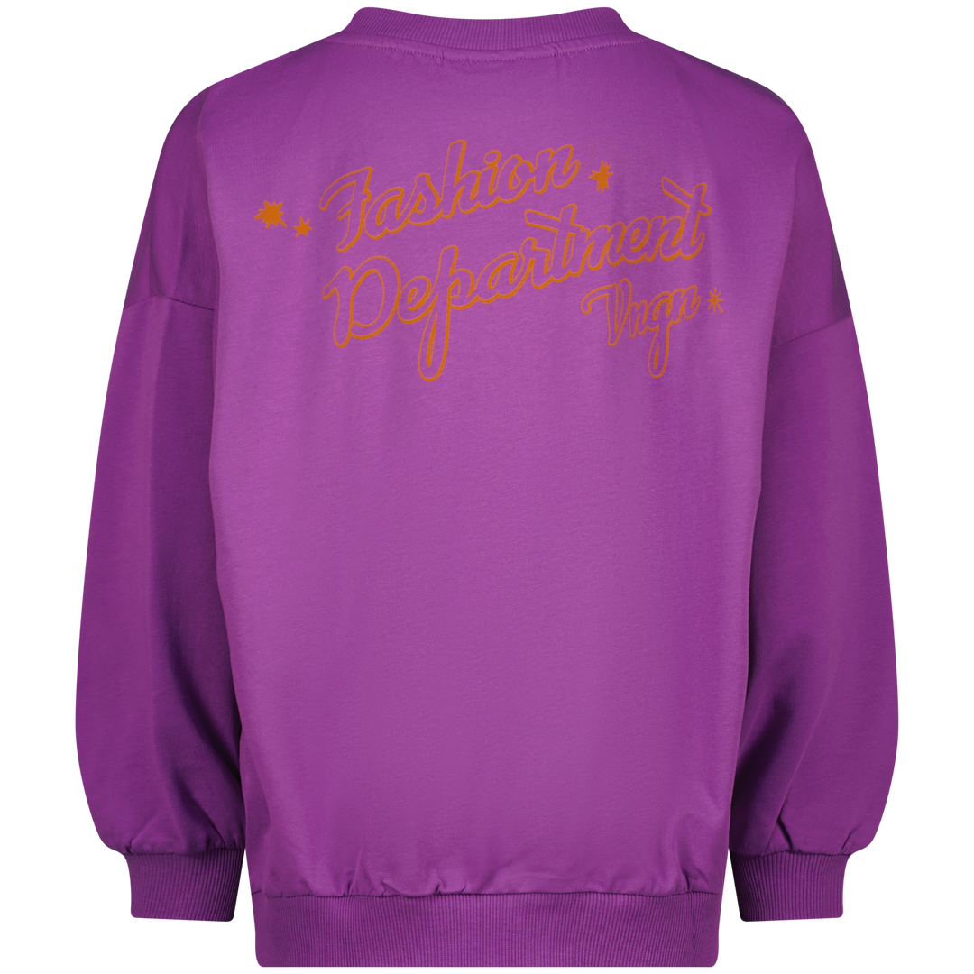 Trui Basic - RN Oversize Viola purple Comfort