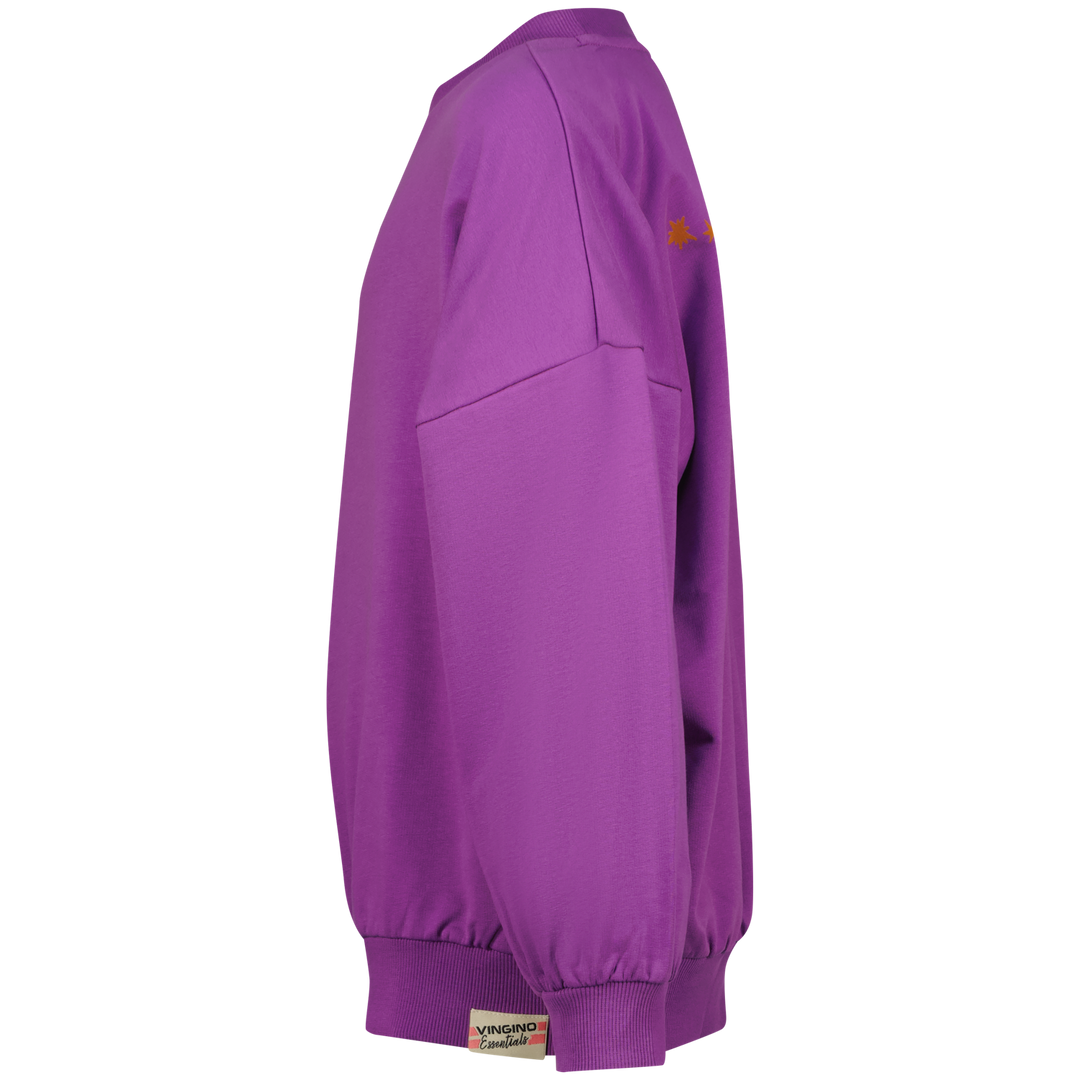 Trui Basic - RN Oversize Viola purple Comfort