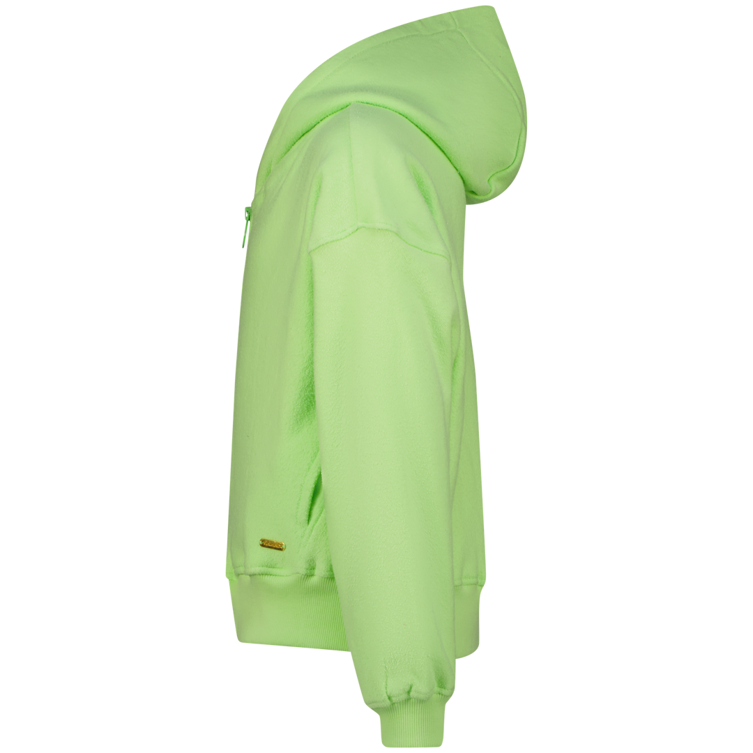 Vest Basic - Ziphoody Terry Paradise green