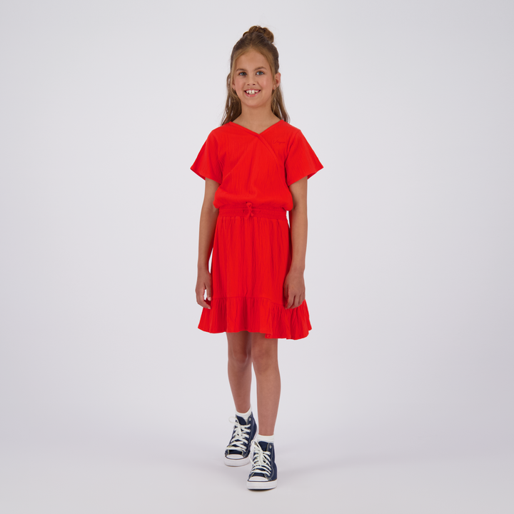 Jurk Pommelien Breeze red Comfort