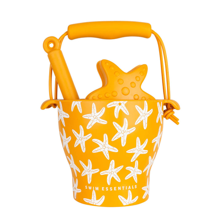 Strandspeelset Sea Star Silicone 12x9 cm