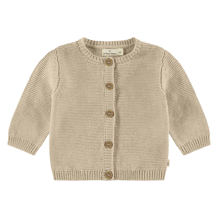 Weste Outmeal Melange