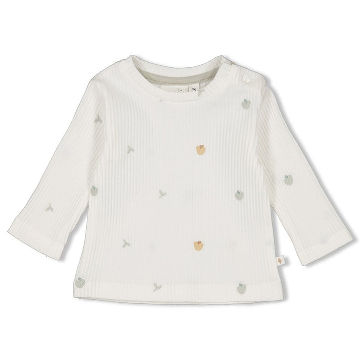 Longsleeve rib Offwhite - Autumn Sweetness