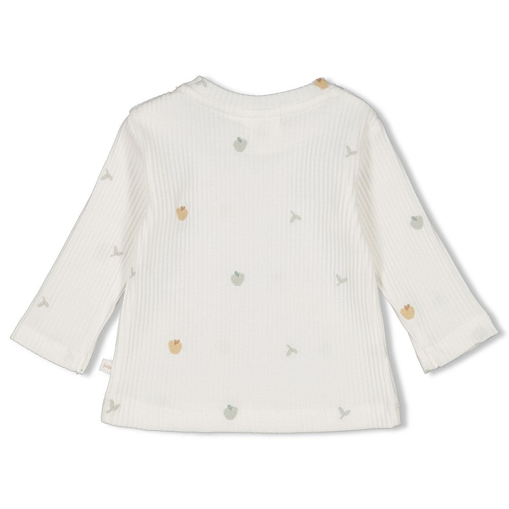 Longsleeve rib Offwhite - Autumn Sweetness