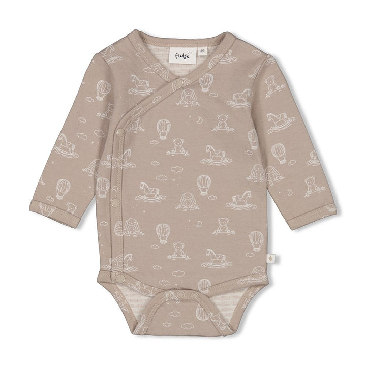 Wikkelromper Taupe - The Neutrals