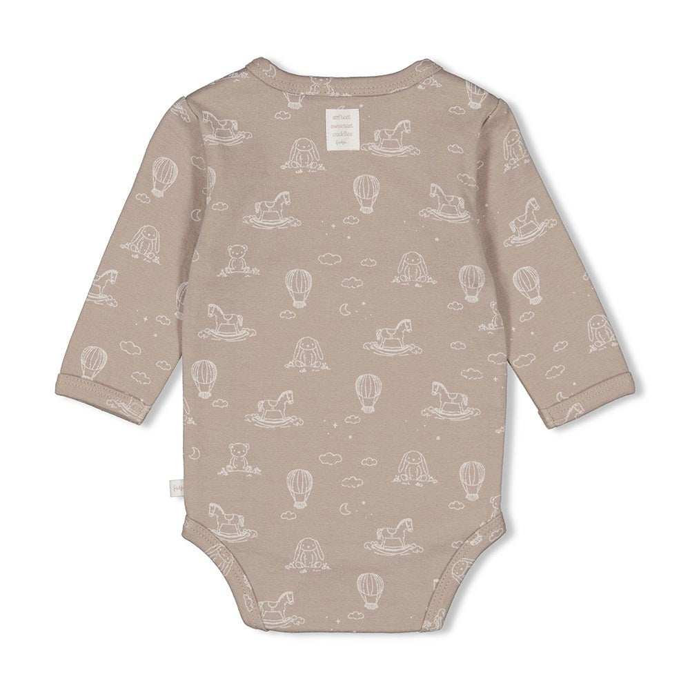 Wikkelromper Taupe - The Neutrals