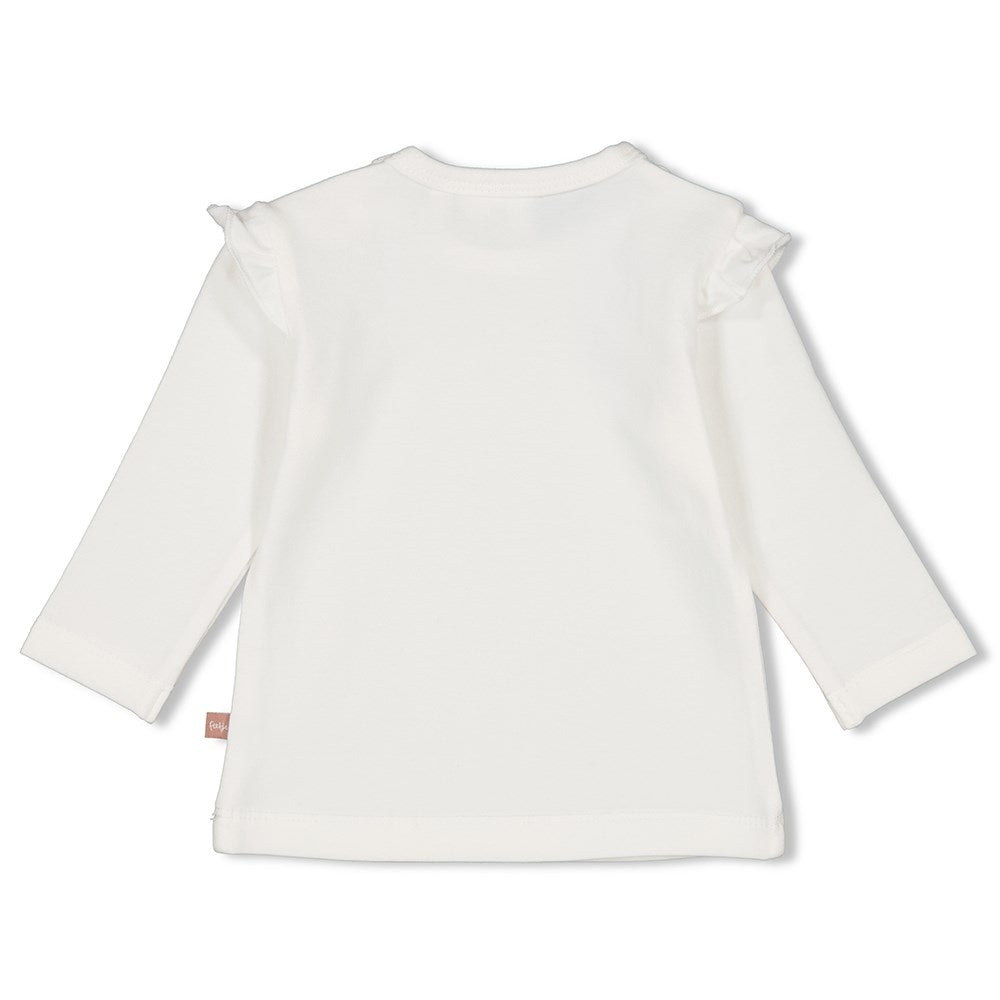 Longsleeve Offwhite - Little Rosebud