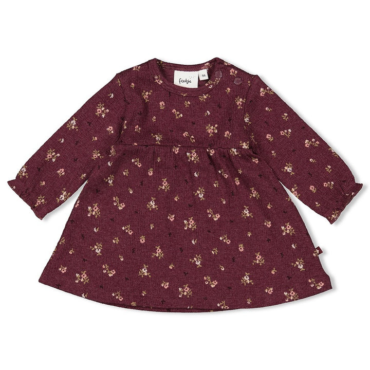 Jurk Wijn melange - Blooming Meadow