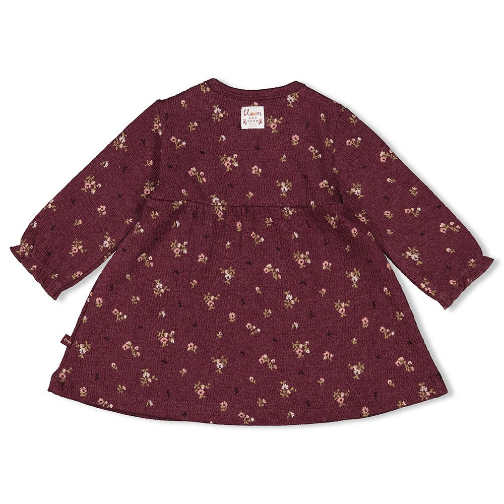 Jurk Wijn melange - Blooming Meadow