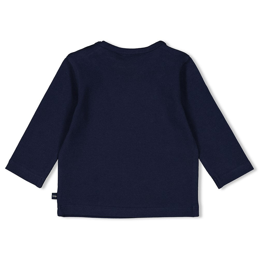 Longsleeve Marine - Keep Rolling