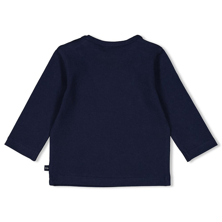 Longsleeve Marine - Keep Rolling