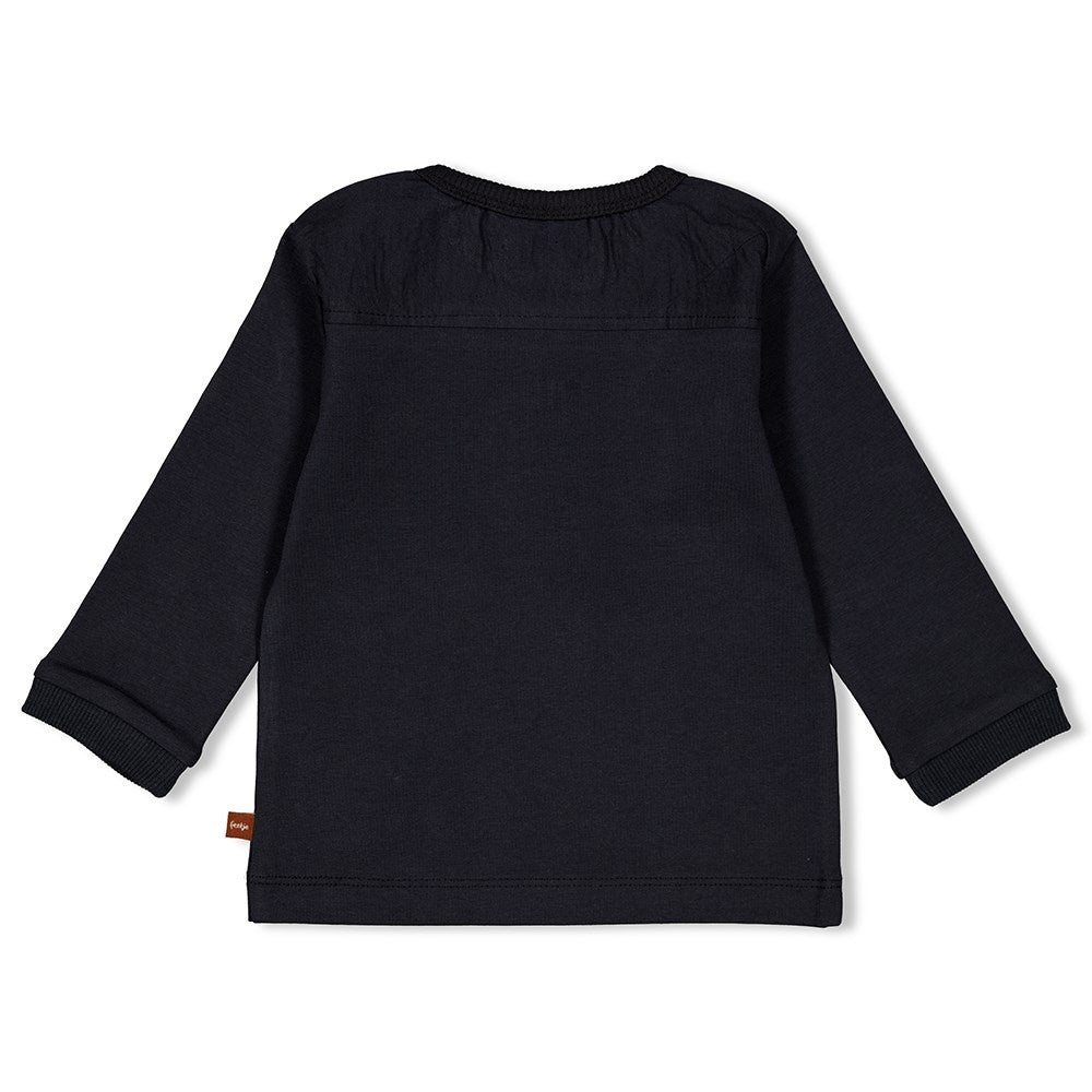 Longsleeve Antraciet - Go Fetch