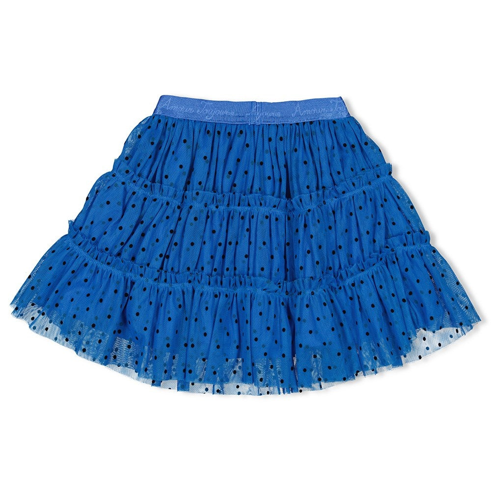 Rok Tule Blauw - Amour Toujours