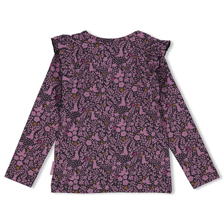 Longsleeve Antraciet - Forest Fancy