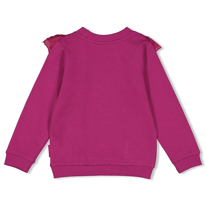 Sweater ruches Cerise - Forest Fancy
