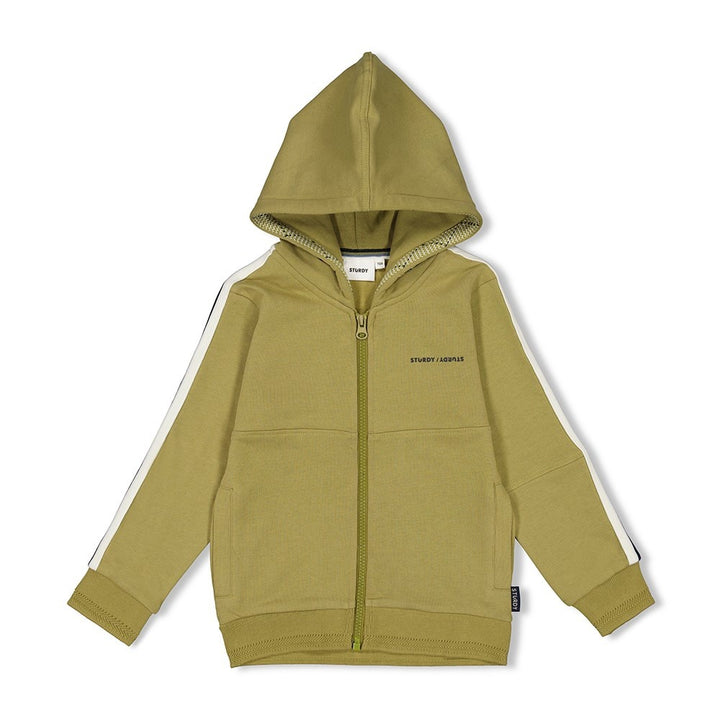 Sweatvest met capuchon Groen - Coastal Cool