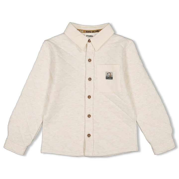 Overhemd Offwhite melange - Jump For Joy