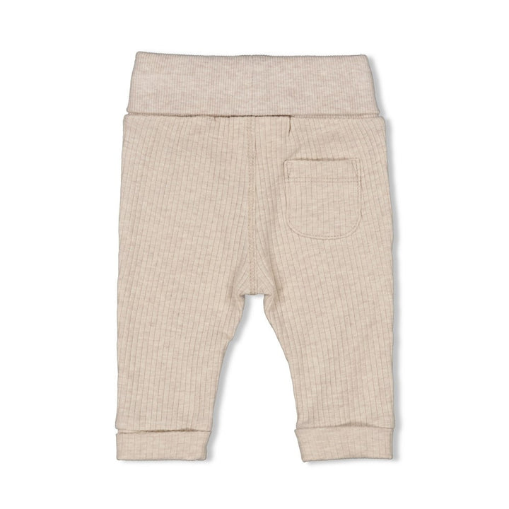 Broek rib Taupe melange - Dear Autumn