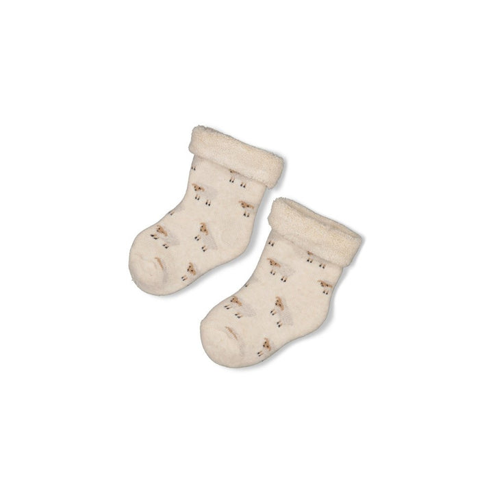 Socken Offwhite melange - Sleepy Sheepy