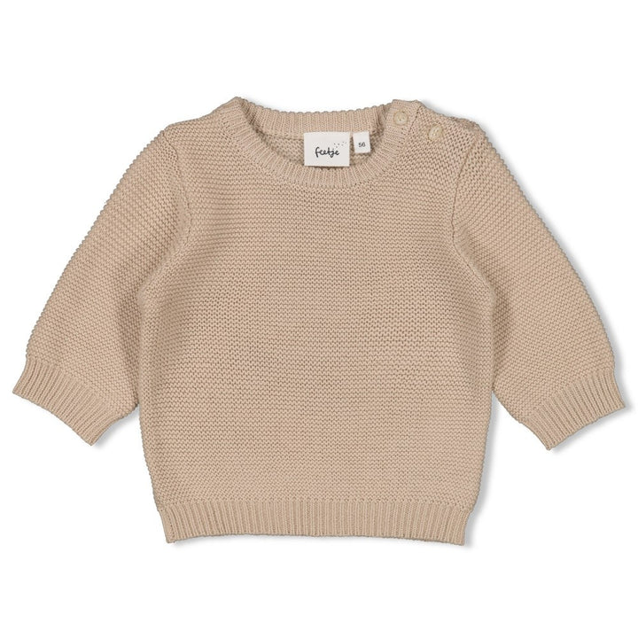 Sweater gebreid Zand - Sleepy Sheepy