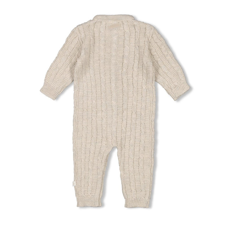 Pak gebreid Taupe melange - The Knits