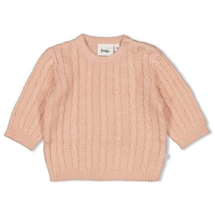 Sweater gebreid Roze - The Knits
