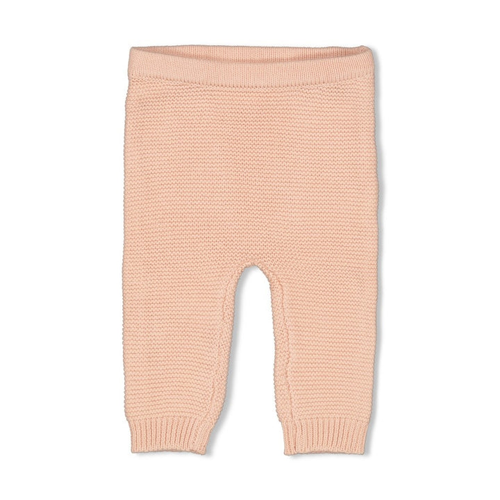 Broek gebreid Roze - The Knits