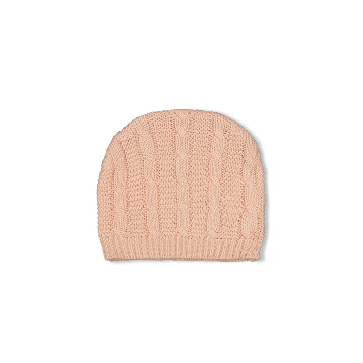 Mutsje gebreid Roze - The Knits