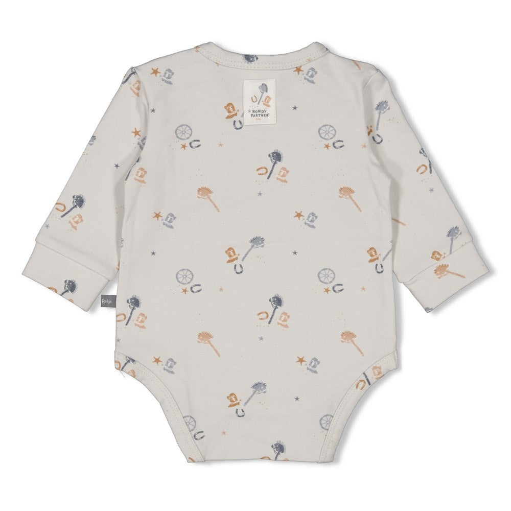 Strampler l.Blau - Howdy