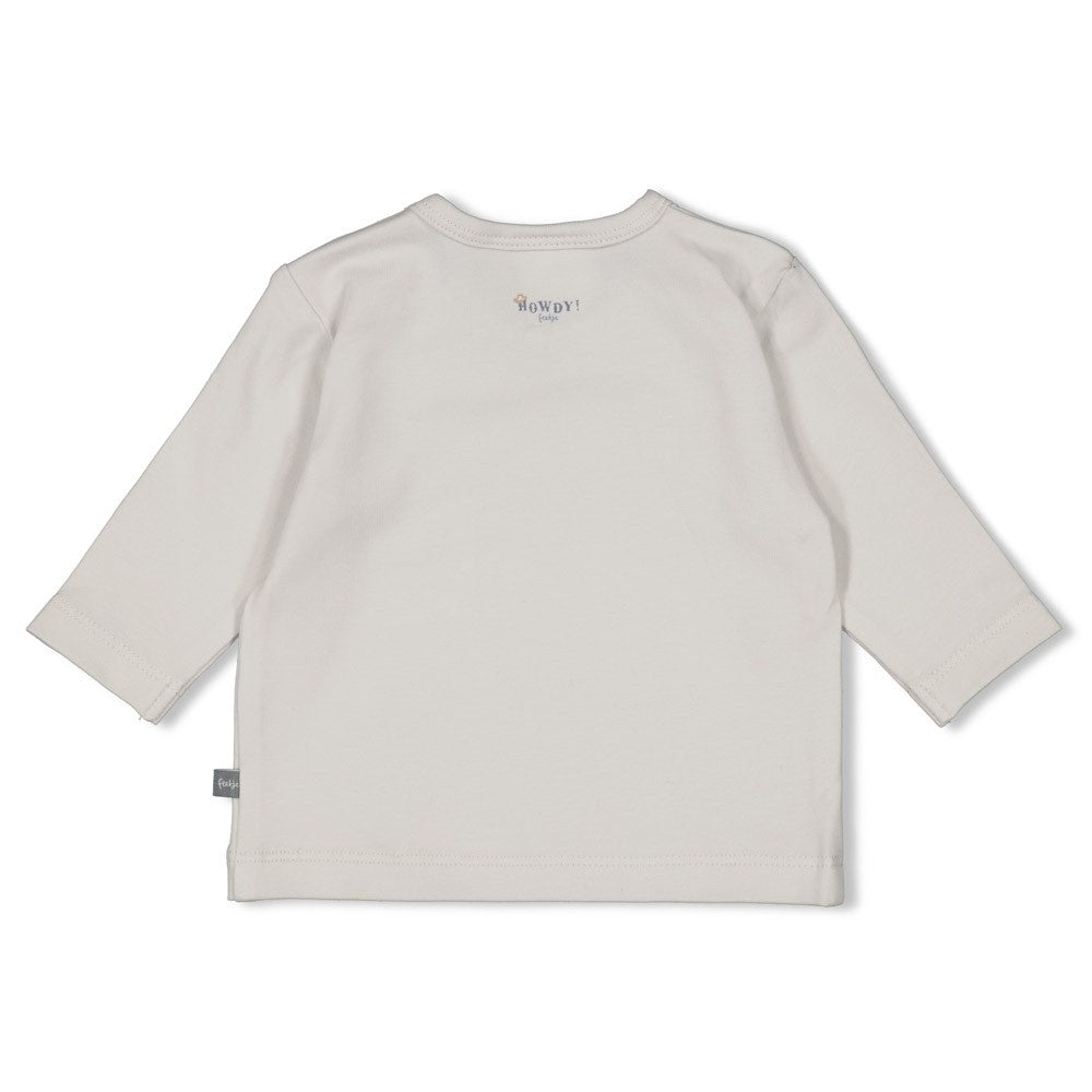 Longsleeve l.Blauw - Howdy