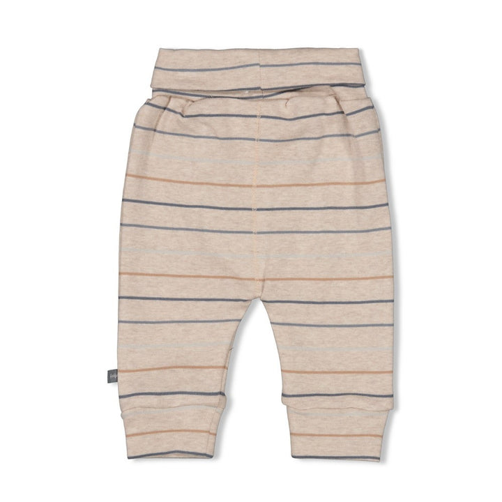Broek streep Taupe melange - Howdy