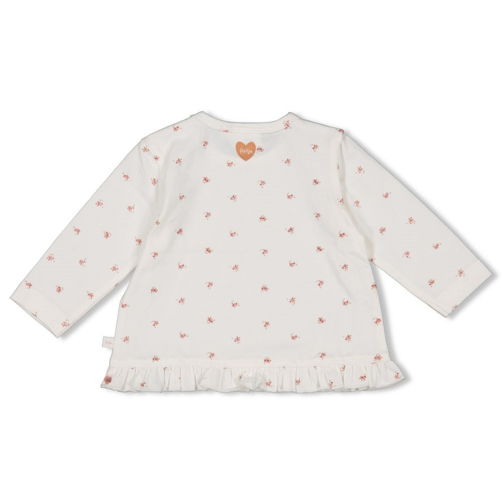 Langarmshirt Offwhite - Morgensonne