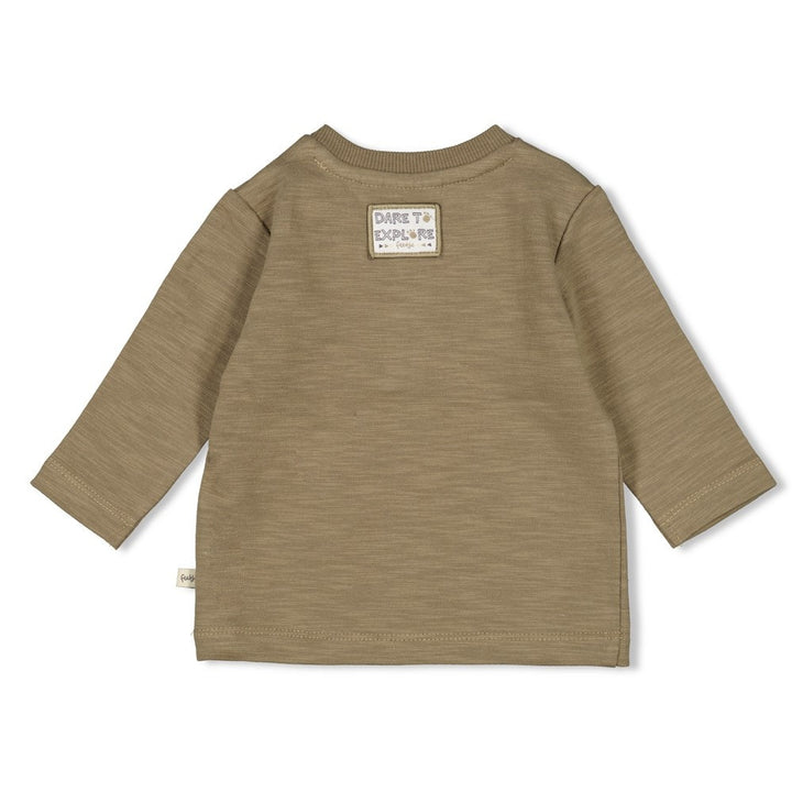 Longsleeve Olijf - Rawrsome