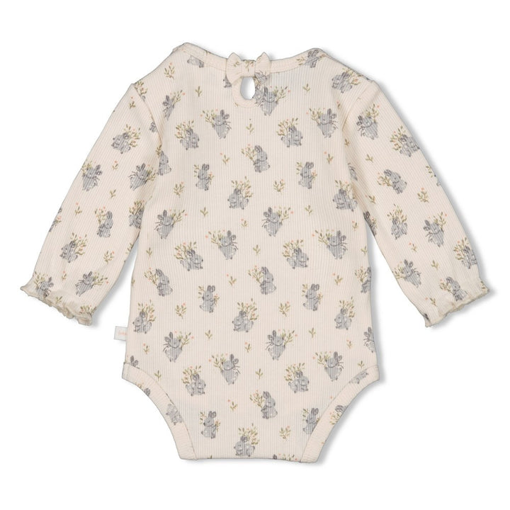 Romper rib Offwhite - Fields of Green