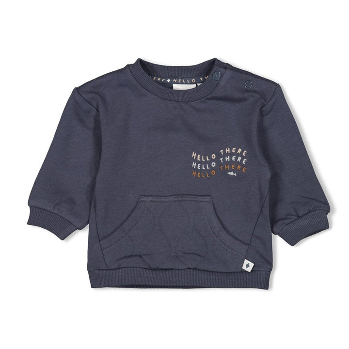 Sweater Blauwgrijs - Narwal