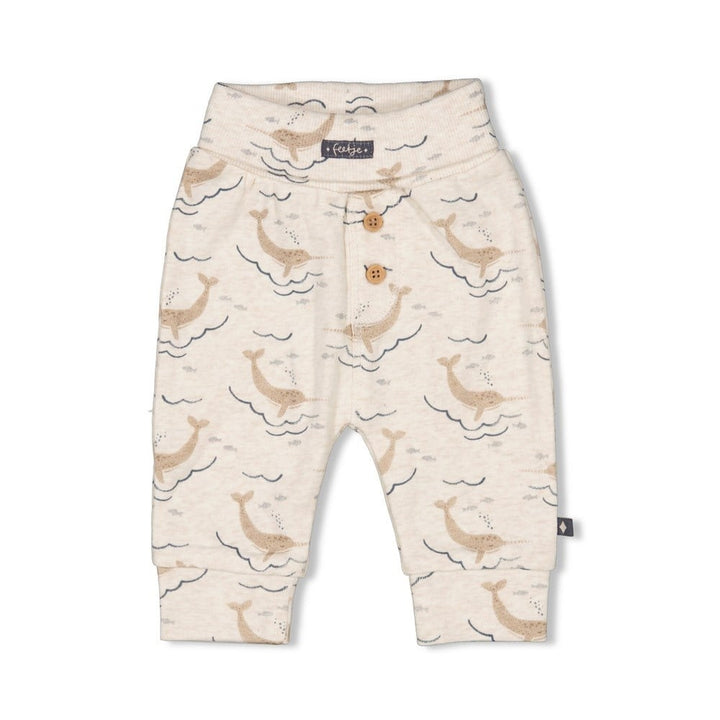 Broek Offwhite melange - Narwal