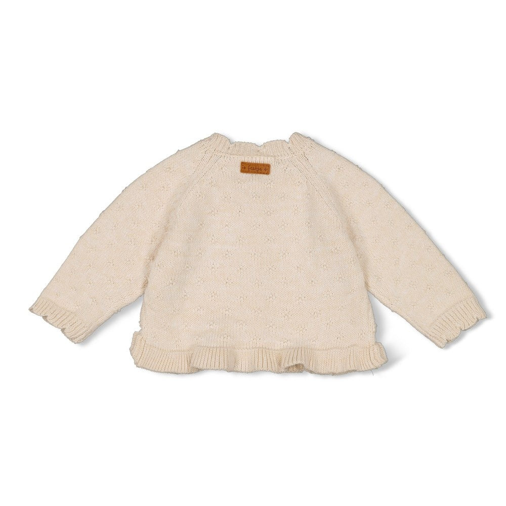 Vestje gebreid Offwhite melange - Dancing In The Moonlight