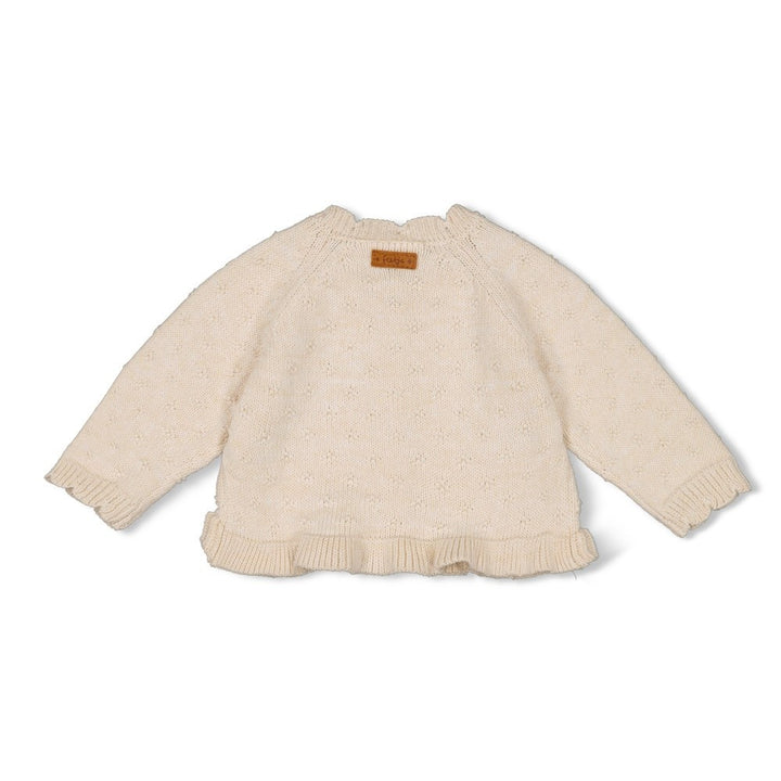 Vestje gebreid Offwhite melange - Dancing In The Moonlight