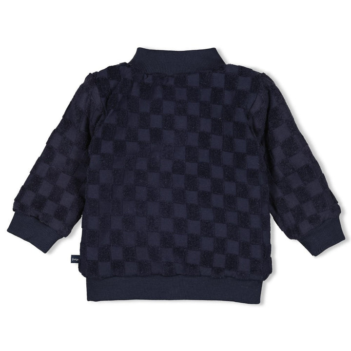 Omkeerbaar vestje Petrol - Let's Go!